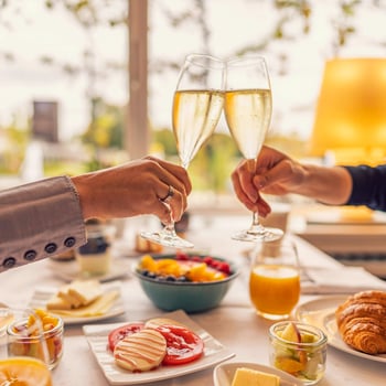 Brunch an Pfingsten