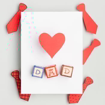 top-view-father-s-day-concept-with-heart